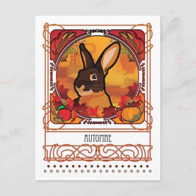 AUTUMN POST CARD (Front)