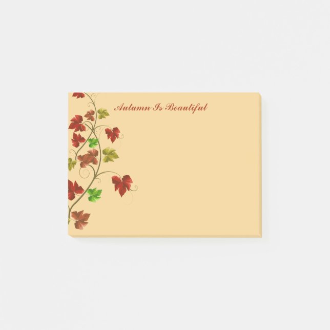 Autumn Post Notes (Front)