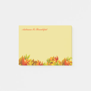 Autumn Post Notes-Autumn Is Beautiful Post-it Notes