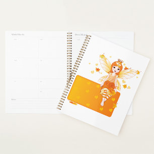 Autumn Princess Fairy Spiral Planner