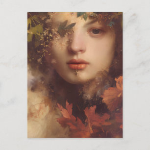 Autumn Princess Postcard