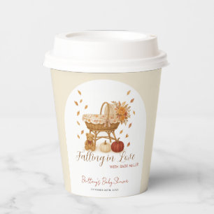 Autumn Pumpkin Baby Shower  Paper Cups