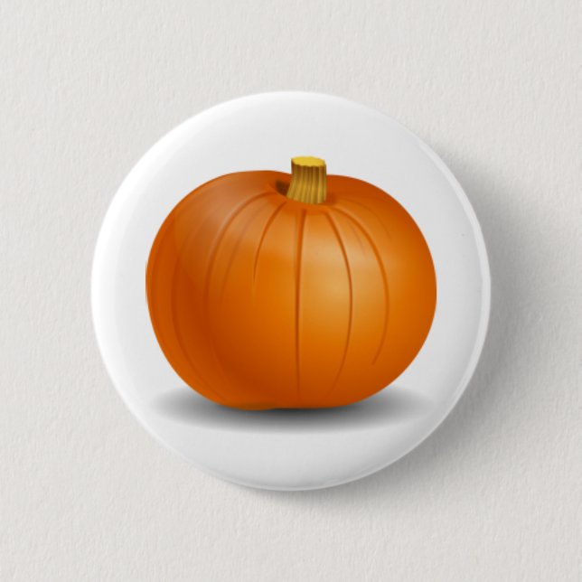Autumn Pumpkin Button (Front)