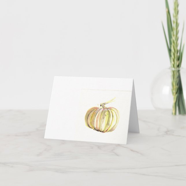 autumn pumpkin card (Front)