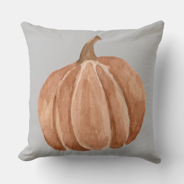 Autumn Pumpkin Cushion (Front)