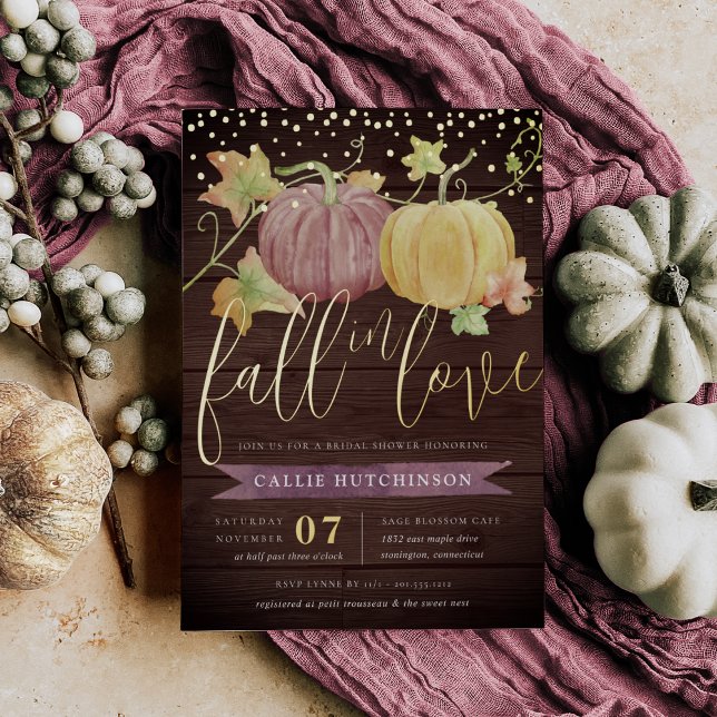 Autumn Pumpkin | Fall Bridal Shower (Creator Uploaded)