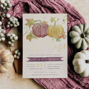 Autumn Pumpkin Fall Bridal Shower