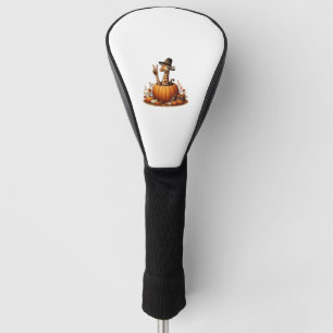 Autumn Pumpkin Fall Giraffe Thanksgiving Womens Me Golf Head Cover