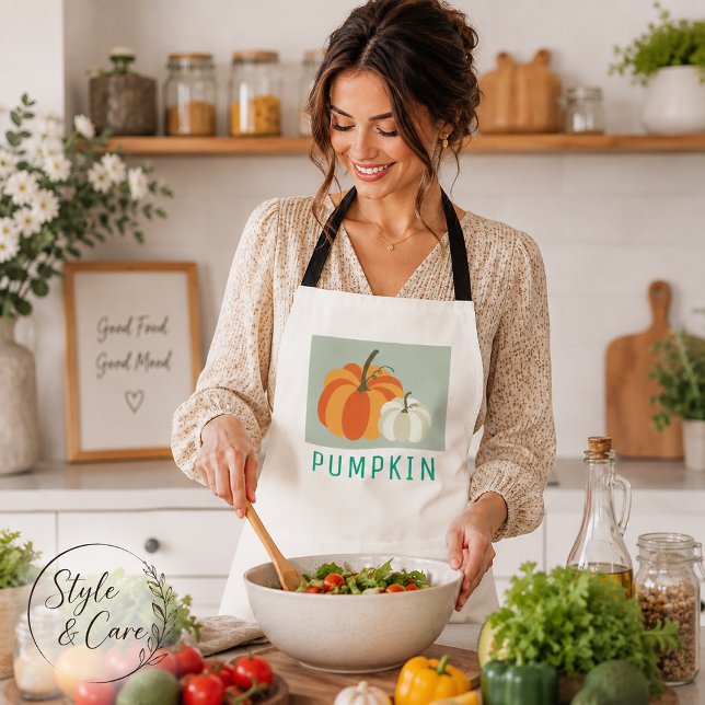 Autumn Pumpkin Harvest Design Apron (Autumn Pumpkin Harvest Design Apron)