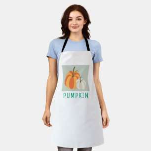Autumn Pumpkin Harvest Design Apron
