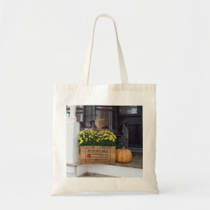 Autumn Pumpkin - Martha's Vineyard Tote Bag
