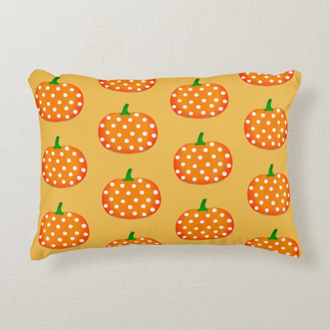 Autumn Pumpkin Pillow (Front)