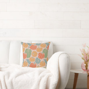Autumn Pumpkin Pillow Cover – Fall Decor with