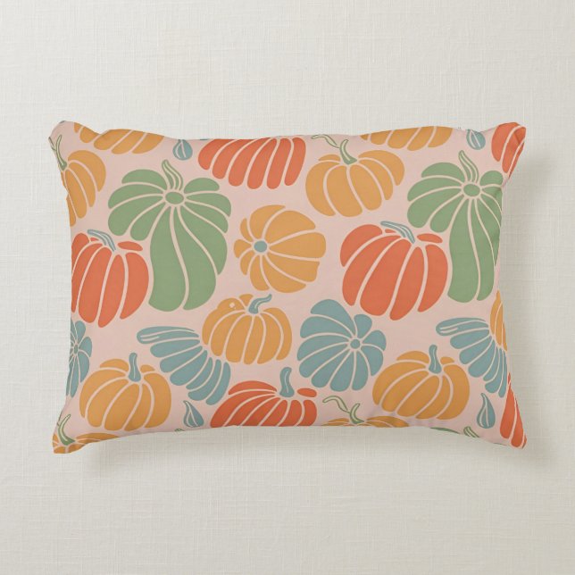 Autumn Pumpkin Pillow Cover – Fall Decor with  (Front)