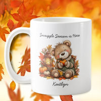 Autumn Pumpkin Snuggle Season is Here Name