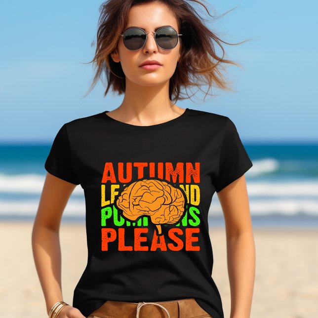 Autumn-Pumpkin T-Shirt Tri-Blend Shirt (Creator Uploaded)