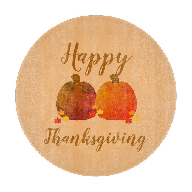 Autumn/Pumpkin/Thanksgiving Cutting Board (Front)