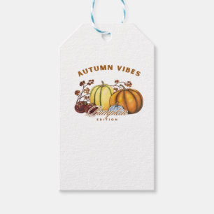 Autumn pumpkins Classic T-Shirt.png Gift Tags