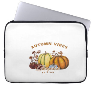 Autumn pumpkins Classic T-Shirt.png Laptop Sleeve