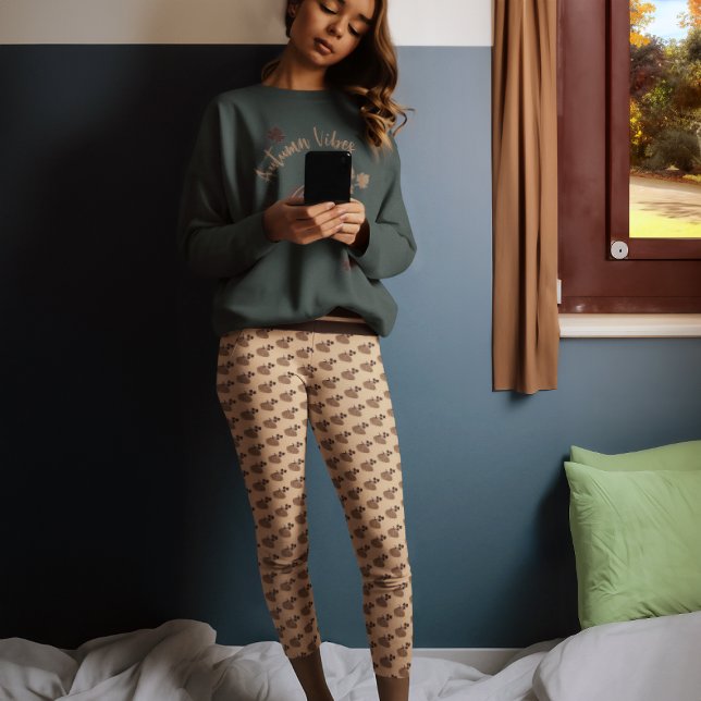 Autumn Pumpkins Leggings (Creator Uploaded)