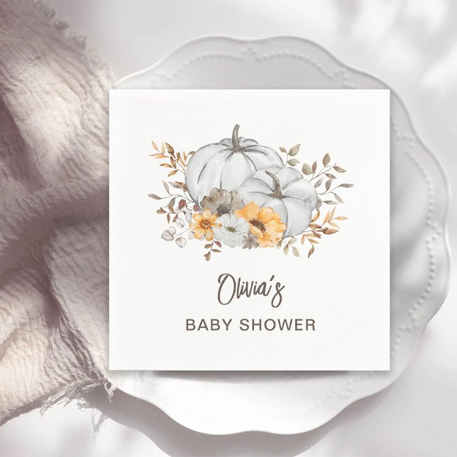 Autumn Pumpkins Napkin (Creator Uploaded)