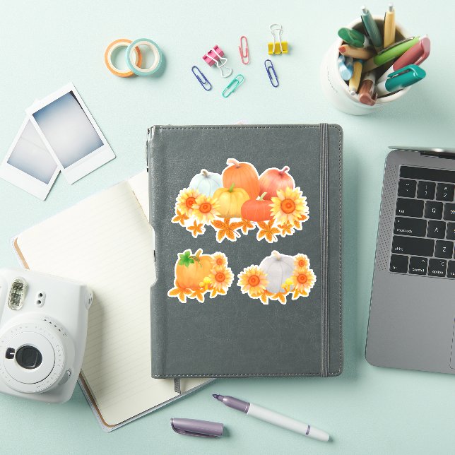 Autumn Pumpkins Sunflowers (iPad Cover)