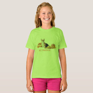 Autumn Pup & Pumpkins T-Shirt