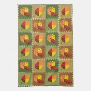 Autumn Quilt Kitchen Towel