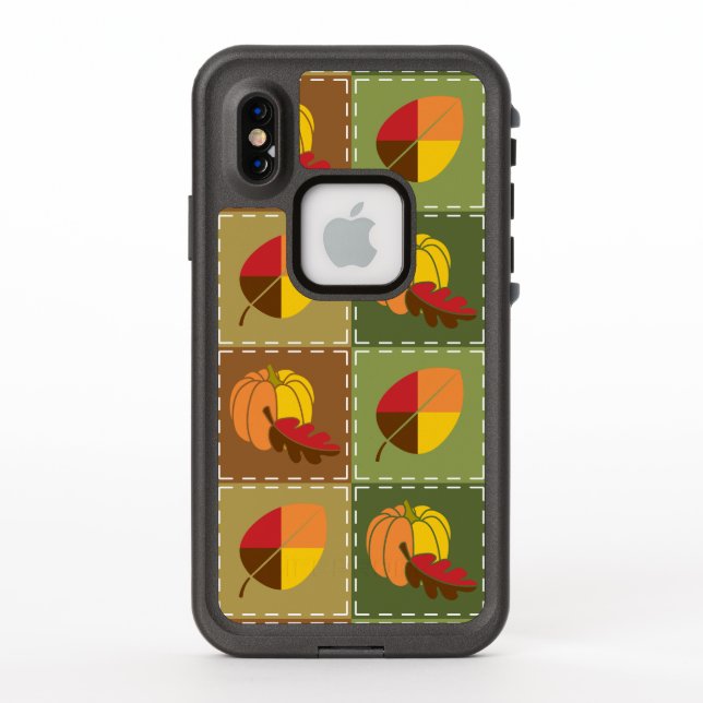 Autumn Quilt Lifeproof Case (Back)