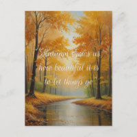 Autumn Quotes Forest Trees Leaves Ways 