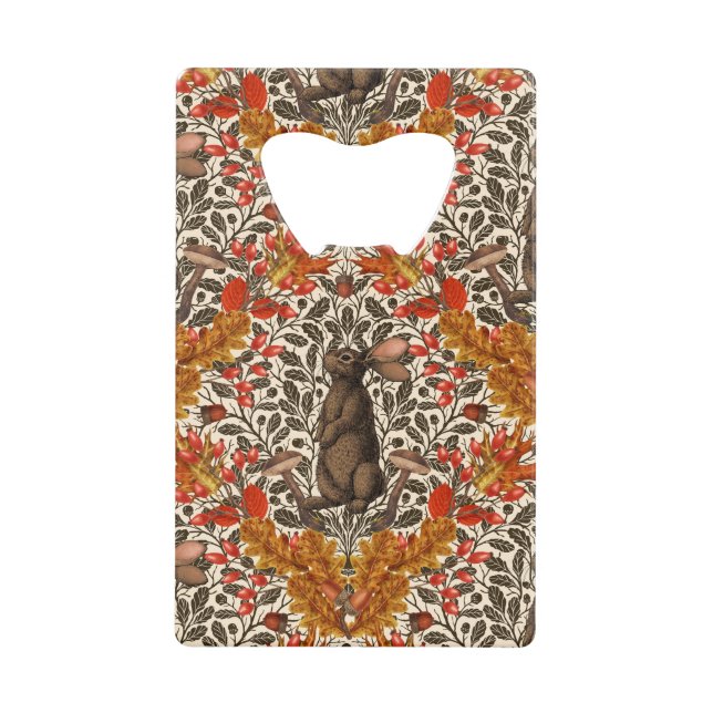 Autumn rabbit on off white (Front)