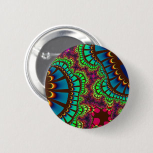 Autumn Rainbow Remix 6 Cm Round Badge