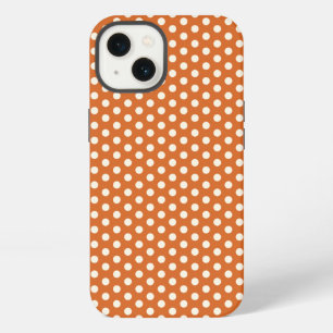 Autumn Red and White Polka Dot iPhone 13 Case