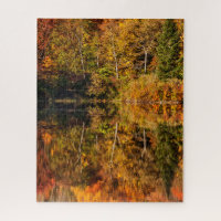 Autumn reflection on Coffin Pond