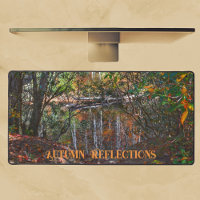 Autumn Reflections Mountain River Photographic