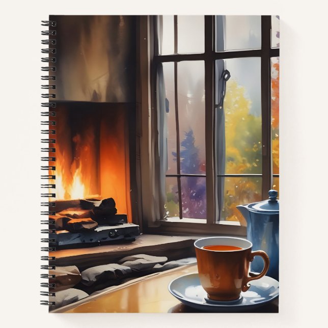 Autumn Refuge Notebook (Front)