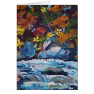Autumn River Painting