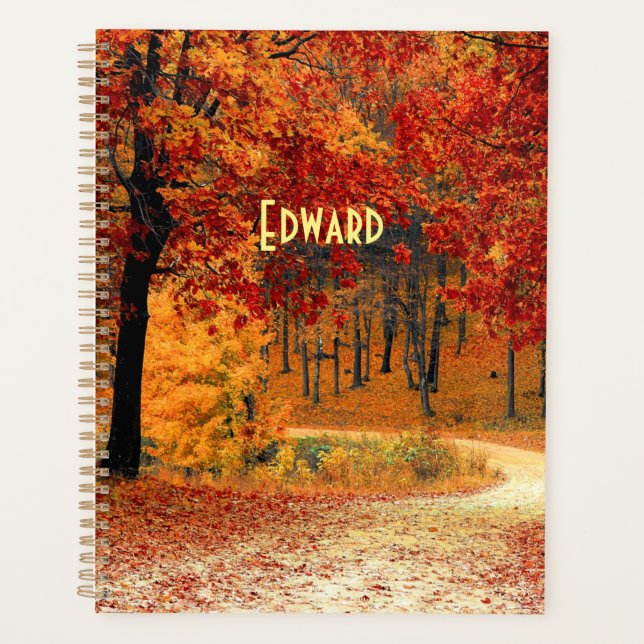 Autumn Road Planner (Front)