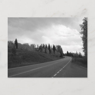 Autumn Roads Postcard