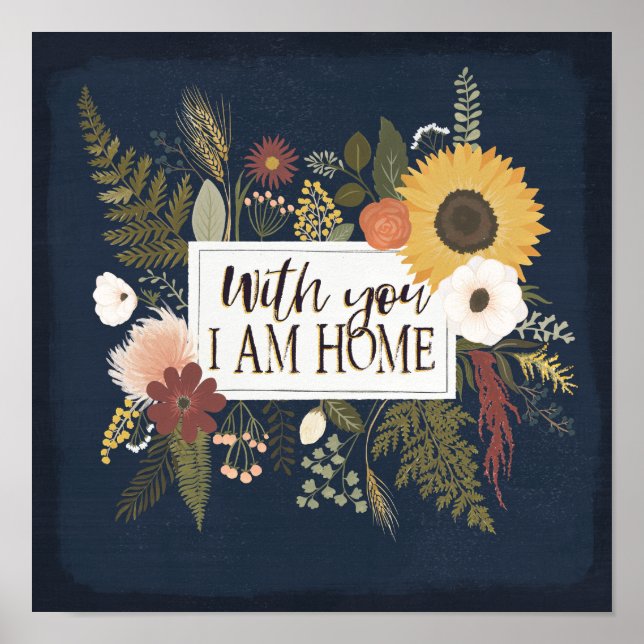 Autumn Romance III | With You I Am Home Poster (Front)
