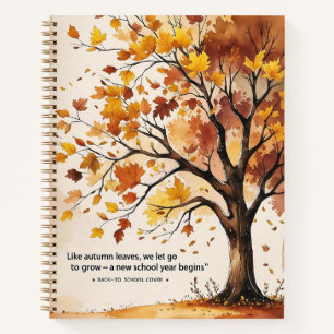 Autumn Roots, Fresh Starts – Back to School Notebook