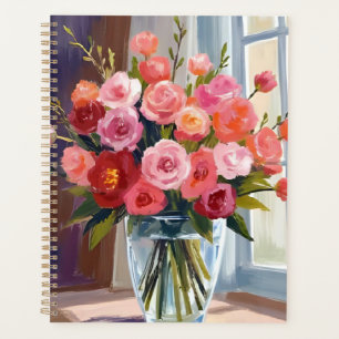 Autumn Rose Bouquet Floral Fall Planner