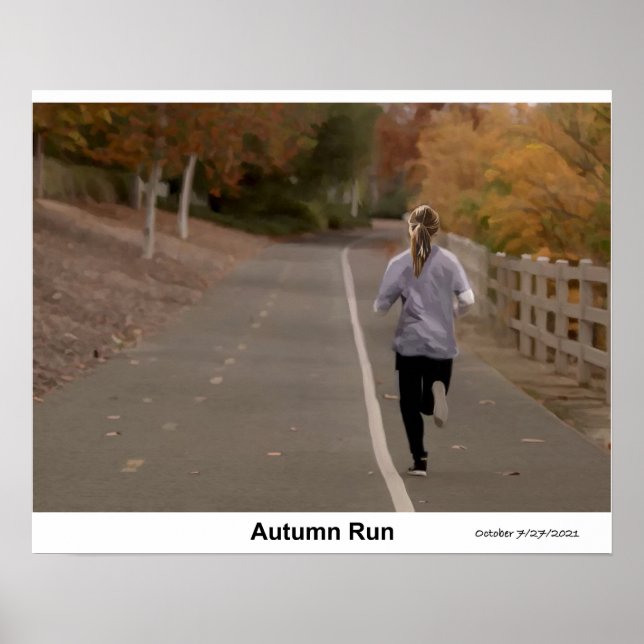 Autumn Run Poster (Front)