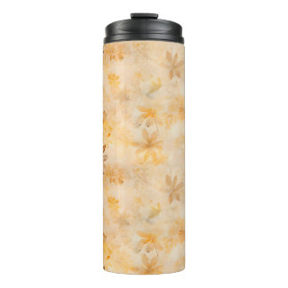 Autumn Rust Orange Thermal Tumbler