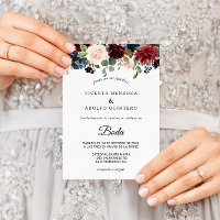 Autumn Rustic Dazzling Burgundy Wedding