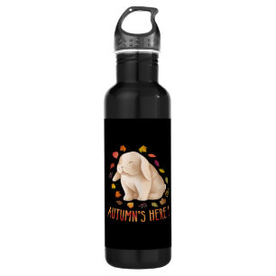 Autumn’s Says Cute Bunny Autumn It’s Fall Y’all 710 Ml Water Bottle