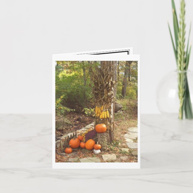 Autumn Scene Card (Front)