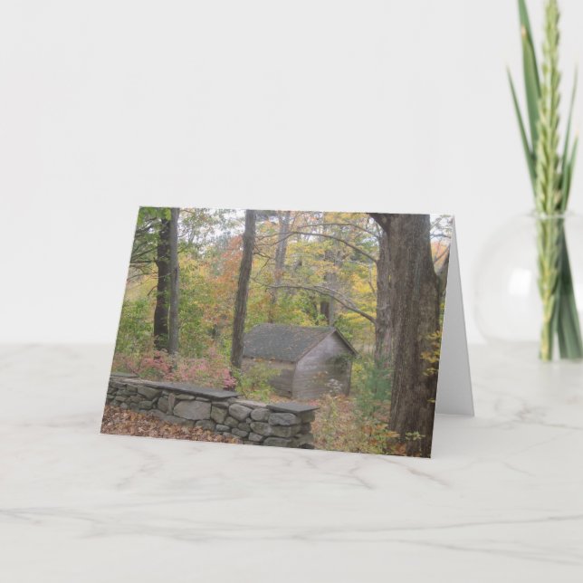 Autumn Scene Notecard (Front)