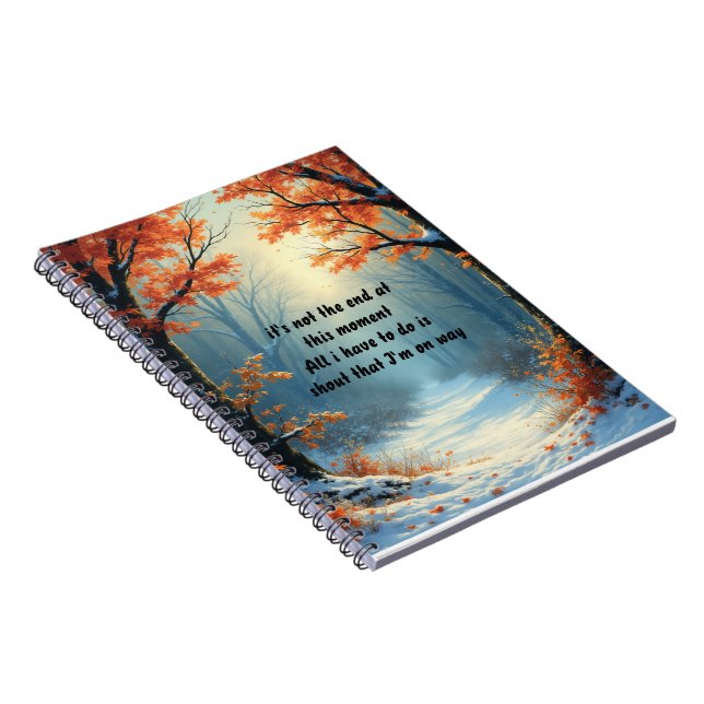  Autumn Scenery Spiral Photo Notebook (Right Side)