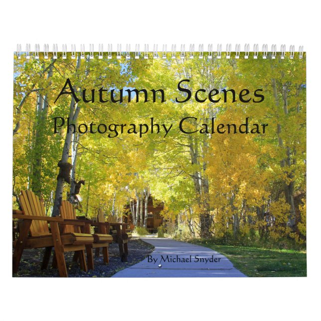 "Autumn Scenes" Calendar (Cover)